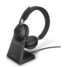 Гарнитура беспроводная JABRA EVOLVE2 65 LINK380C MS STEREO Stand Black 26599-999-889